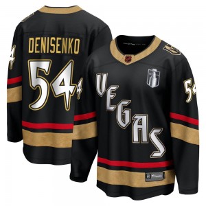 Fanatics Branded Grigori Denisenko Vegas Golden Knights Men's Breakaway Black Special Edition 2.0 2023 Stanley Cup Final Jersey 
