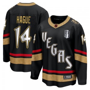 Fanatics Branded Nicolas Hague Vegas Golden Knights Men's Breakaway Black Special Edition 2.0 2023 Stanley Cup Final Jersey - Go