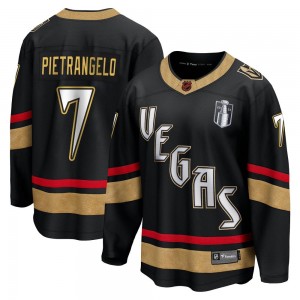 Fanatics Branded Alex Pietrangelo Vegas Golden Knights Men's Breakaway Black Special Edition 2.0 2023 Stanley Cup Final Jersey -