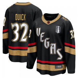 Fanatics Branded Jonathan Quick Vegas Golden Knights Men's Breakaway Black Special Edition 2.0 2023 Stanley Cup Final Jersey - G