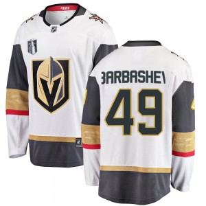 Fanatics Branded Ivan Barbashev Vegas Golden Knights Men's Breakaway White Away 2023 Stanley Cup Final Jersey - Gold