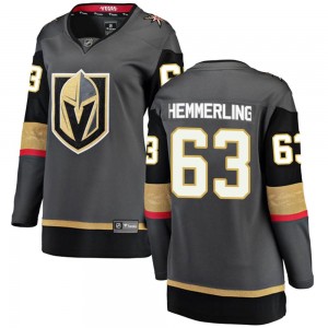 Fanatics Branded Ben Hemmerling Vegas Golden Knights Women's Breakaway Black Home Jersey - Gold