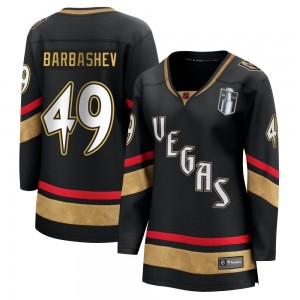 Fanatics Branded Ivan Barbashev Vegas Golden Knights Women's Breakaway Black Special Edition 2.0 2023 Stanley Cup Final Jersey -