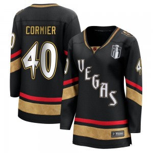 Fanatics Branded Lukas Cormier Vegas Golden Knights Women's Breakaway Black Special Edition 2.0 2023 Stanley Cup Final Jersey - 