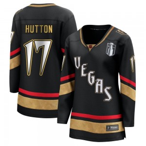 Fanatics Branded Ben Hutton Vegas Golden Knights Women's Breakaway Black Special Edition 2.0 2023 Stanley Cup Final Jersey - Gol