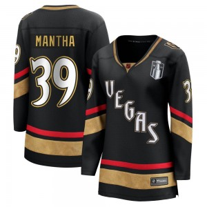 Fanatics Branded Anthony Mantha Vegas Golden Knights Women's Breakaway Black Special Edition 2.0 2023 Stanley Cup Final Jersey -