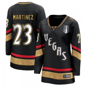 Fanatics Branded Alec Martinez Vegas Golden Knights Women's Breakaway Black Special Edition 2.0 2023 Stanley Cup Final Jersey - 