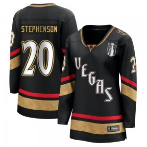 Fanatics Branded Chandler Stephenson Vegas Golden Knights Women's Breakaway Black Special Edition 2.0 2023 Stanley Cup Final Jer