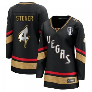 Fanatics Branded Clayton Stoner Vegas Golden Knights Women's Breakaway Black Special Edition 2.0 2023 Stanley Cup Final Jersey -