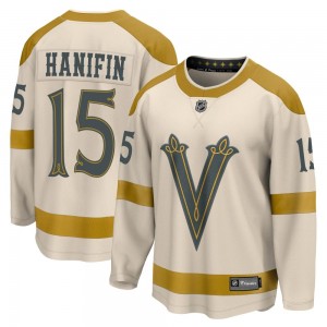 Fanatics Branded Noah Hanifin Vegas Golden Knights Men's Cream 2024 Winter Classic Breakaway Jersey - Gold