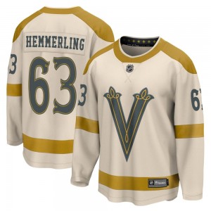 Fanatics Branded Ben Hemmerling Vegas Golden Knights Men's Cream 2024 Winter Classic Breakaway Jersey - Gold