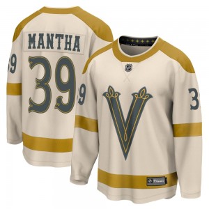 Fanatics Branded Anthony Mantha Vegas Golden Knights Men's Cream 2024 Winter Classic Breakaway Jersey - Gold