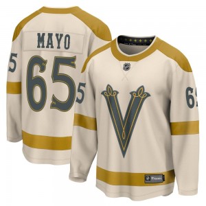 Fanatics Branded Dysin Mayo Vegas Golden Knights Men's Cream 2024 Winter Classic Breakaway Jersey - Gold