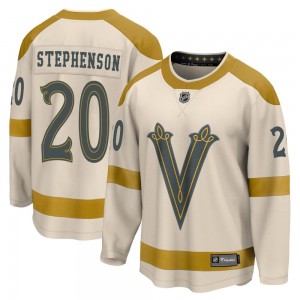 Fanatics Branded Chandler Stephenson Vegas Golden Knights Men's Cream 2024 Winter Classic Breakaway Jersey - Gold