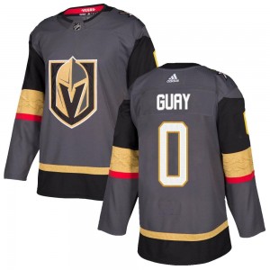 Adidas Patrick Guay Vegas Golden Knights Men's Authentic Gray Home Jersey - Gold