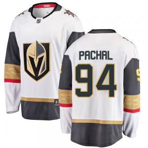 Fanatics Branded Brayden Pachal Vegas Golden Knights Youth Breakaway White Away Jersey - Gold