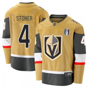 Fanatics Branded Clayton Stoner Vegas Golden Knights Youth Premier Breakaway 2020/21 Alternate 2023 Stanley Cup Final Jersey - G