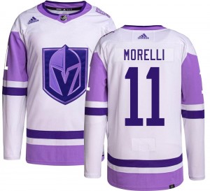 Adidas Mason Morelli Vegas Golden Knights Youth Authentic Hockey Fights Cancer Jersey - Gold