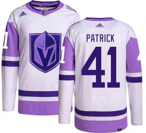 Adidas Nolan Patrick Vegas Golden Knights Youth Authentic Hockey Fights Cancer Jersey - Gold
