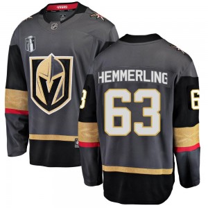 Fanatics Branded Ben Hemmerling Vegas Golden Knights Youth Breakaway Black Home 2023 Stanley Cup Final Jersey - Gold