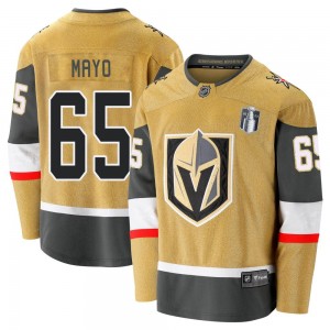 Fanatics Branded Dysin Mayo Vegas Golden Knights Men's Premier Breakaway 2020/21 Alternate 2023 Stanley Cup Final Jersey - Gold