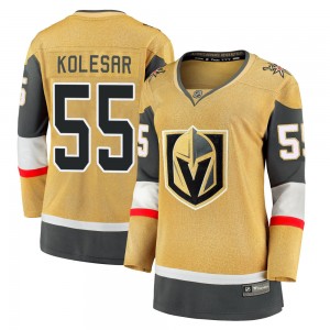 Fanatics Branded Keegan Kolesar Vegas Golden Knights Women's Premier Breakaway 2020/21 Alternate Jersey - Gold