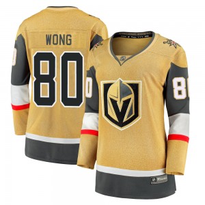 Fanatics Branded Tyler Wong Vegas Golden Knights Women's Premier Breakaway 2020/21 Alternate Jersey - Gold