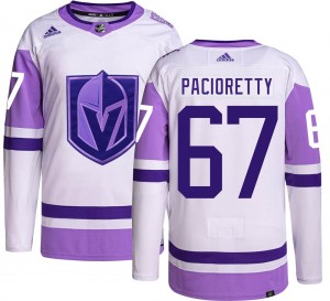 Adidas Max Pacioretty Vegas Golden Knights Men's Authentic Hockey Fights Cancer Jersey - Gold