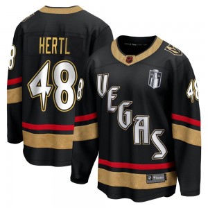 Fanatics Branded Tomas Hertl Vegas Golden Knights Youth Breakaway Black Special Edition 2.0 2023 Stanley Cup Final Jersey - Gold