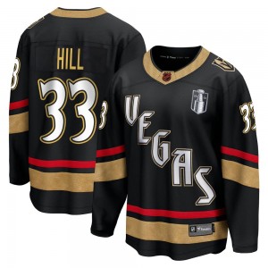 Fanatics Branded Adin Hill Vegas Golden Knights Youth Breakaway Black Special Edition 2.0 2023 Stanley Cup Final Jersey - Gold