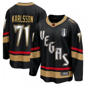 Fanatics Branded William Karlsson Vegas Golden Knights Youth Breakaway Black Special Edition 2.0 2023 Stanley Cup Final Jersey -