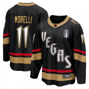 Fanatics Branded Mason Morelli Vegas Golden Knights Youth Breakaway Black Special Edition 2.0 2023 Stanley Cup Final Jersey - Go