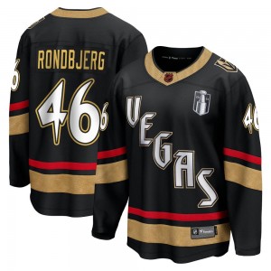 Fanatics Branded Jonas Rondbjerg Vegas Golden Knights Youth Breakaway Black Special Edition 2.0 2023 Stanley Cup Final Jersey - 
