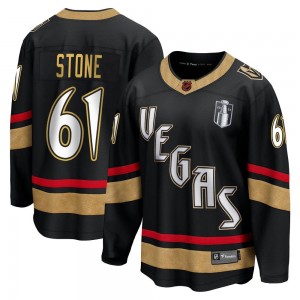 Fanatics Branded Mark Stone Vegas Golden Knights Youth Breakaway Black Special Edition 2.0 2023 Stanley Cup Final Jersey - Gold