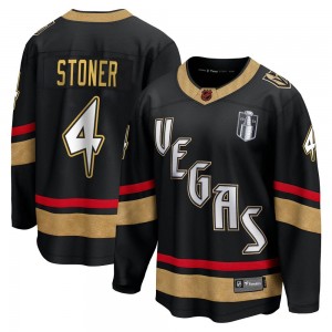 Fanatics Branded Clayton Stoner Vegas Golden Knights Youth Breakaway Black Special Edition 2.0 2023 Stanley Cup Final Jersey - G