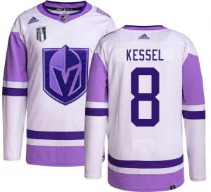 Adidas Phil Kessel Vegas Golden Knights Youth Authentic Hockey Fights Cancer 2023 Stanley Cup Final Jersey - Gold