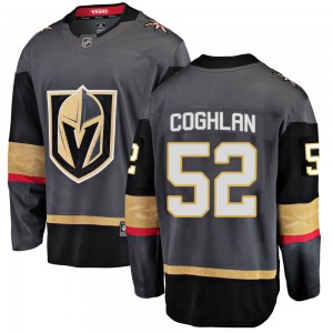 Fanatics Branded Dylan Coghlan Vegas Golden Knights Men's Breakaway Black Home Jersey - Gold