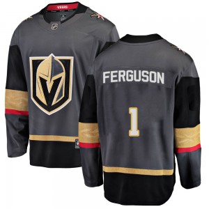 Fanatics Branded Dylan Ferguson Vegas Golden Knights Men's Breakaway Black Home Jersey - Gold
