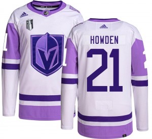 Adidas Brett Howden Vegas Golden Knights Men's Authentic Hockey Fights Cancer 2023 Stanley Cup Final Jersey - Gold
