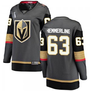 Fanatics Branded Ben Hemmerling Vegas Golden Knights Women's Breakaway Black Home 2023 Stanley Cup Final Jersey - Gold