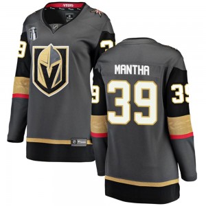 Fanatics Branded Anthony Mantha Vegas Golden Knights Women's Breakaway Black Home 2023 Stanley Cup Final Jersey - Gold