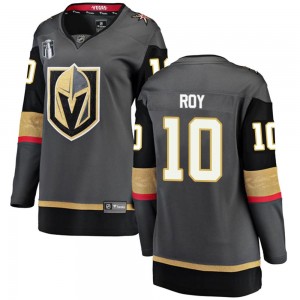 Fanatics Branded Nicolas Roy Vegas Golden Knights Women's Breakaway Black Home 2023 Stanley Cup Final Jersey - Gold