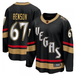 Fanatics Branded Tyler Benson Vegas Golden Knights Youth Breakaway Black Special Edition 2.0 Jersey - Gold