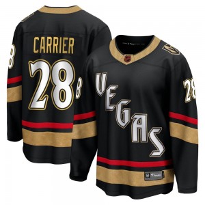 Fanatics Branded William Carrier Vegas Golden Knights Youth Breakaway Black Special Edition 2.0 Jersey - Gold
