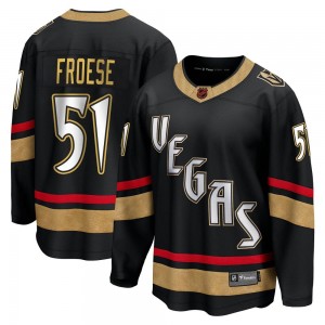 Fanatics Branded Byron Froese Vegas Golden Knights Youth Breakaway Black Special Edition 2.0 Jersey - Gold