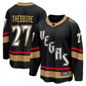 Fanatics Branded Shea Theodore Vegas Golden Knights Youth Breakaway Black Special Edition 2.0 Jersey - Gold