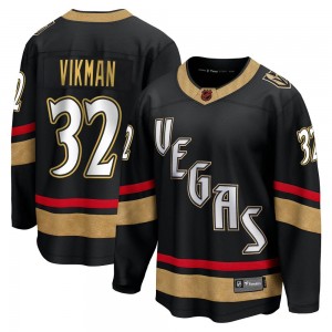 Fanatics Branded Jesper Vikman Vegas Golden Knights Youth Breakaway Black Special Edition 2.0 Jersey - Gold
