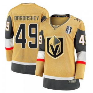 Fanatics Branded Ivan Barbashev Vegas Golden Knights Women's Premier Breakaway 2020/21 Alternate 2023 Stanley Cup Final Jersey -
