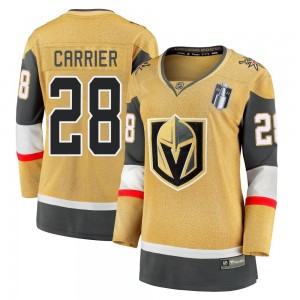 Fanatics Branded William Carrier Vegas Golden Knights Women's Premier Breakaway 2020/21 Alternate 2023 Stanley Cup Final Jersey 