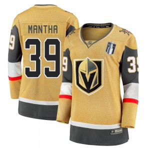 Fanatics Branded Anthony Mantha Vegas Golden Knights Women's Premier Breakaway 2020/21 Alternate 2023 Stanley Cup Final Jersey -